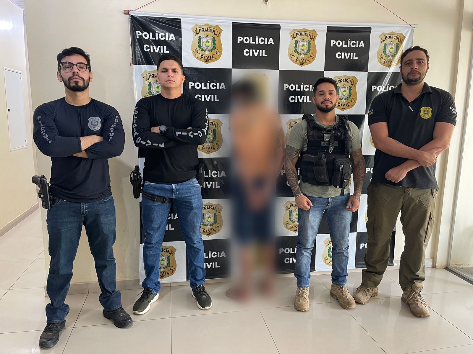 EM MACAPÁ, POLÍCIA CIVIL PRENDE HOMEM ACUSADO PELA PRÁTICA DO CRIME DE TENTATIVA DE FEMINICÍDIO